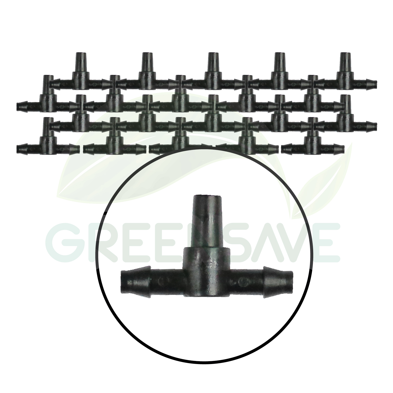 Set 07 ชุดไมโครสเปรย์ ทองเหลือง 20 หัว สายน้ำ ยาว 20 เมตร