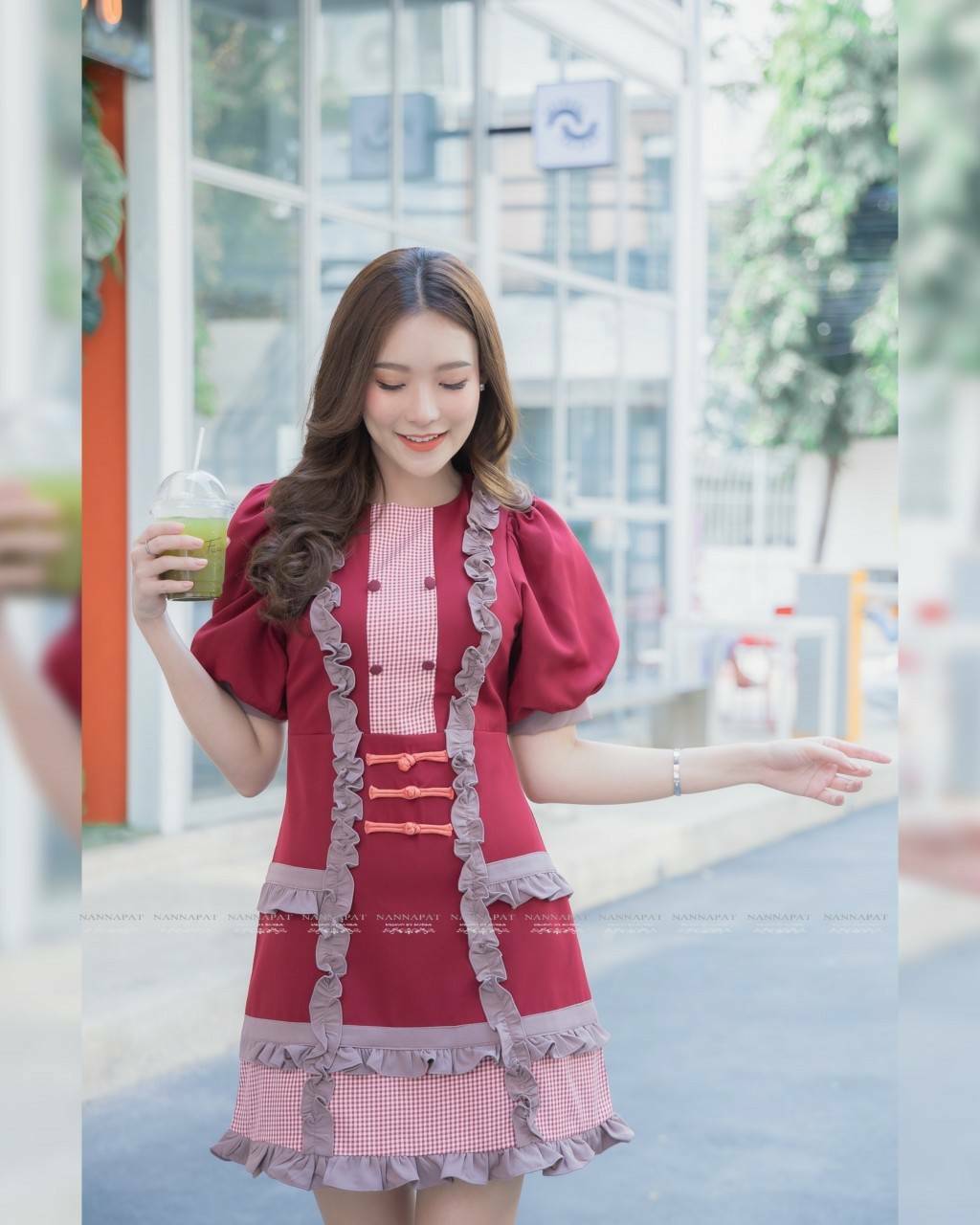 เดรส แขนตุ๊กตา