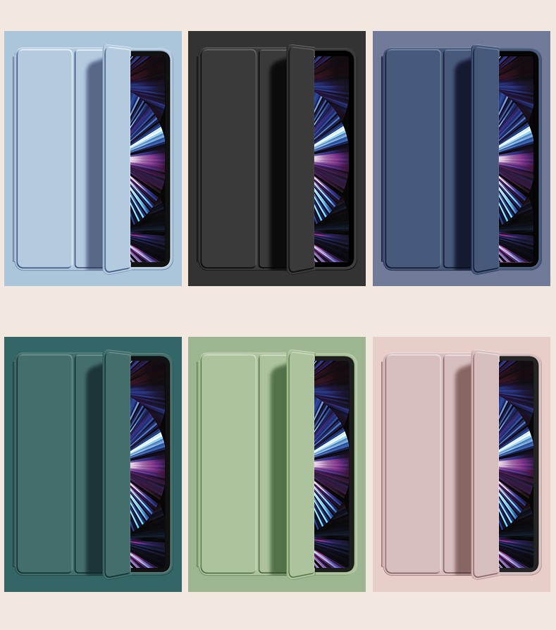 Smart Case (มีที่เก็บปากกา) - เคส iPad Pro 12.9" Gen 5/6 (2021/2022)