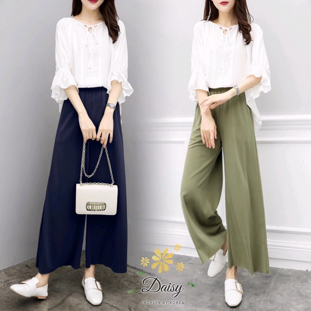 เสื้อกางเกง ชุดเซท 2 ชิ้น สีกรมเขียว