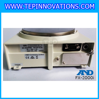 เครื่องชั่ง2200กรัม เครื่องชั่งน้ำหนัก2200กรัม เครื่องชั่งละเอียดสูง2200g เครื่องชั่งน้ำหนัก2200g ตาชั่งกรัม กิโลดิจิตอลกรัม2200 เครื่องชั่งทศนิยม 2 ตำแหน่ง ความละเอียด 0.01g AND FX-2000i จานชั่งขนาดเส้นผ่าศูนย์กลาง 150 mm.