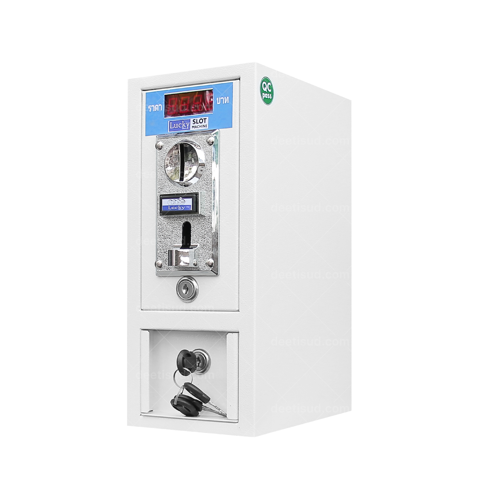 กล่องหยอดเหรียญระบบอัตโนมัติ สำหรับเครื่องซักผ้า รุ่นLK99 พร้อมบอร์ด LK-102