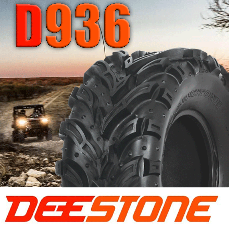 ยางรถเอทีวี ( ATV ) ยี่ห้อ DEESTONE รุ่น D936 ขนาด 25X8.00-12 , 25X10.00-11 ,25X8.00-11 ,25X12.00-9 ,25X10.00-12 ,26X10.00-12 ,26X12.00-12 ,27X10.00-12 ,27X12.00-12 ,28X10.00-12 ,28X12.00-12 ,25X12.00-10 ,27X12.00-10 ,25X8.00-12