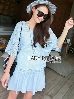 Lady Maria Relaxed Chic Lace Cropped