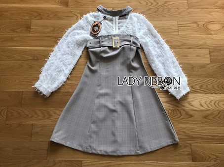 Mini Dress มินิเดรสผ้าลายสก็อต