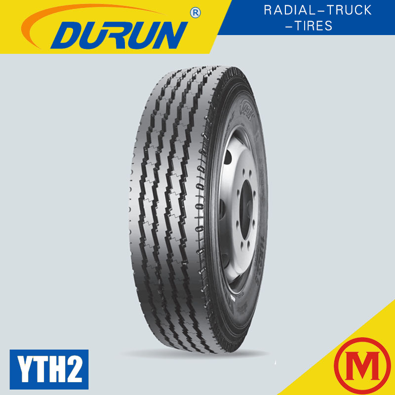 ยางรถบรรทุก เรเดียล ยี่ห้อ DURUN รุ่น YTH2 ขนาด 9.00R20 ,11R22.5 ,11.00R20 ,10.00R20
