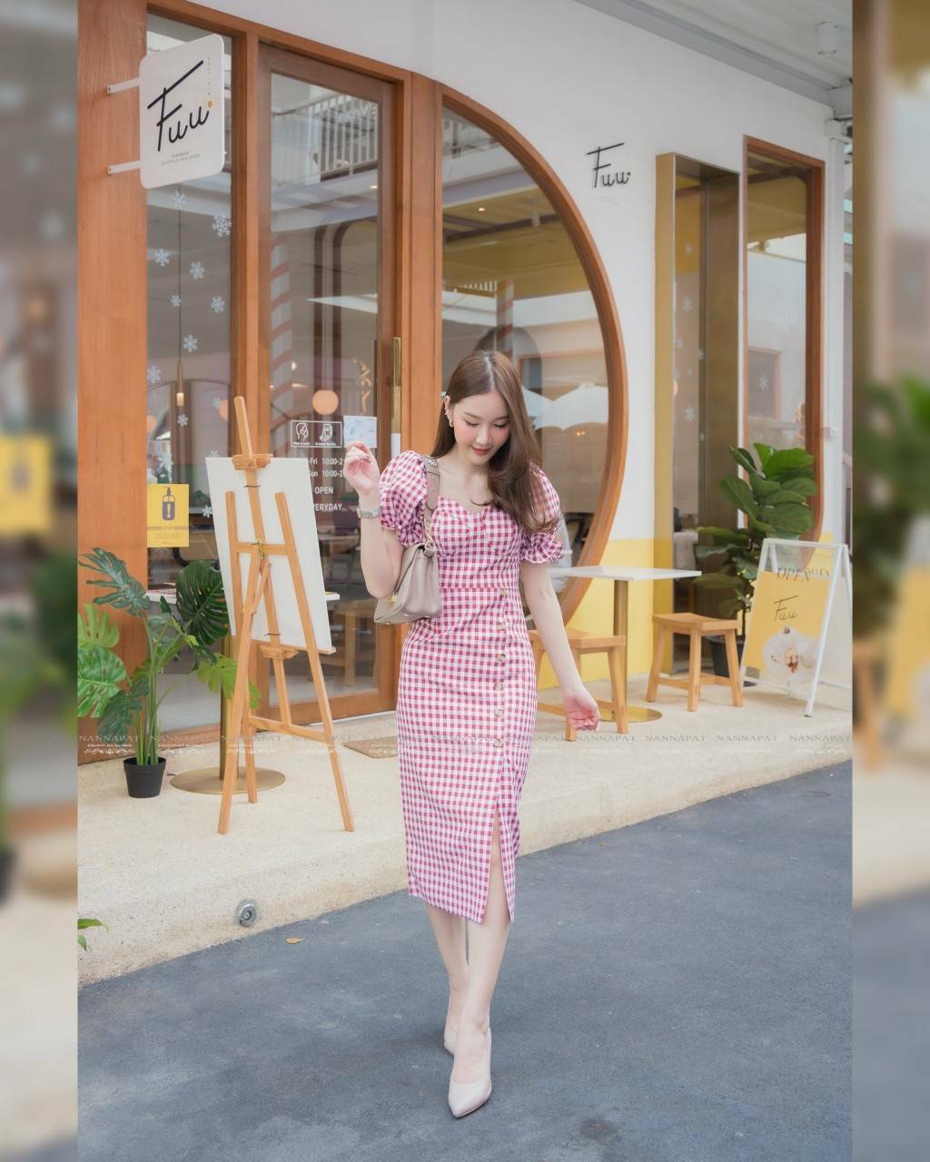 เดรส งานซิปหลัง