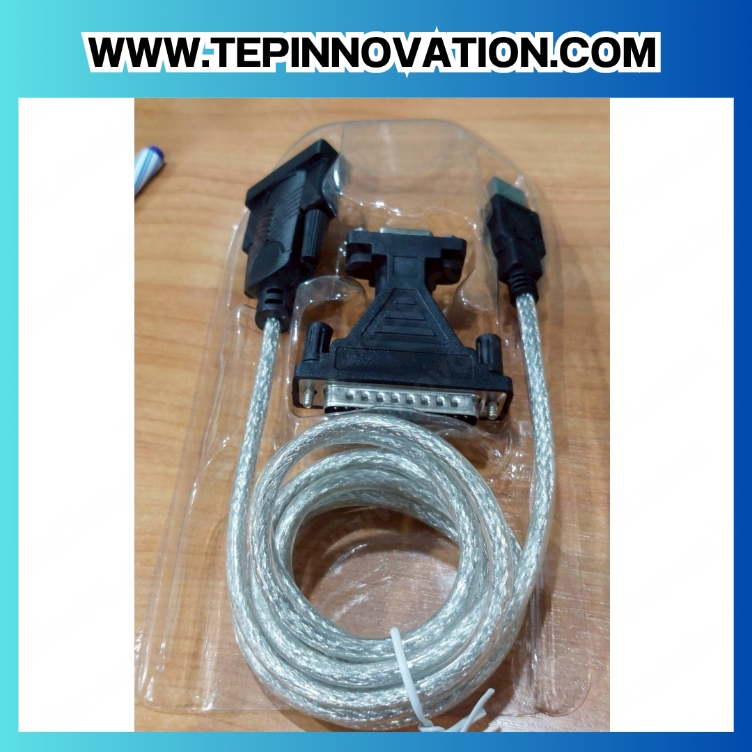 USB 2.0 TO RS232 ยาว 1.8 เมตร (รุ่นใหม่)