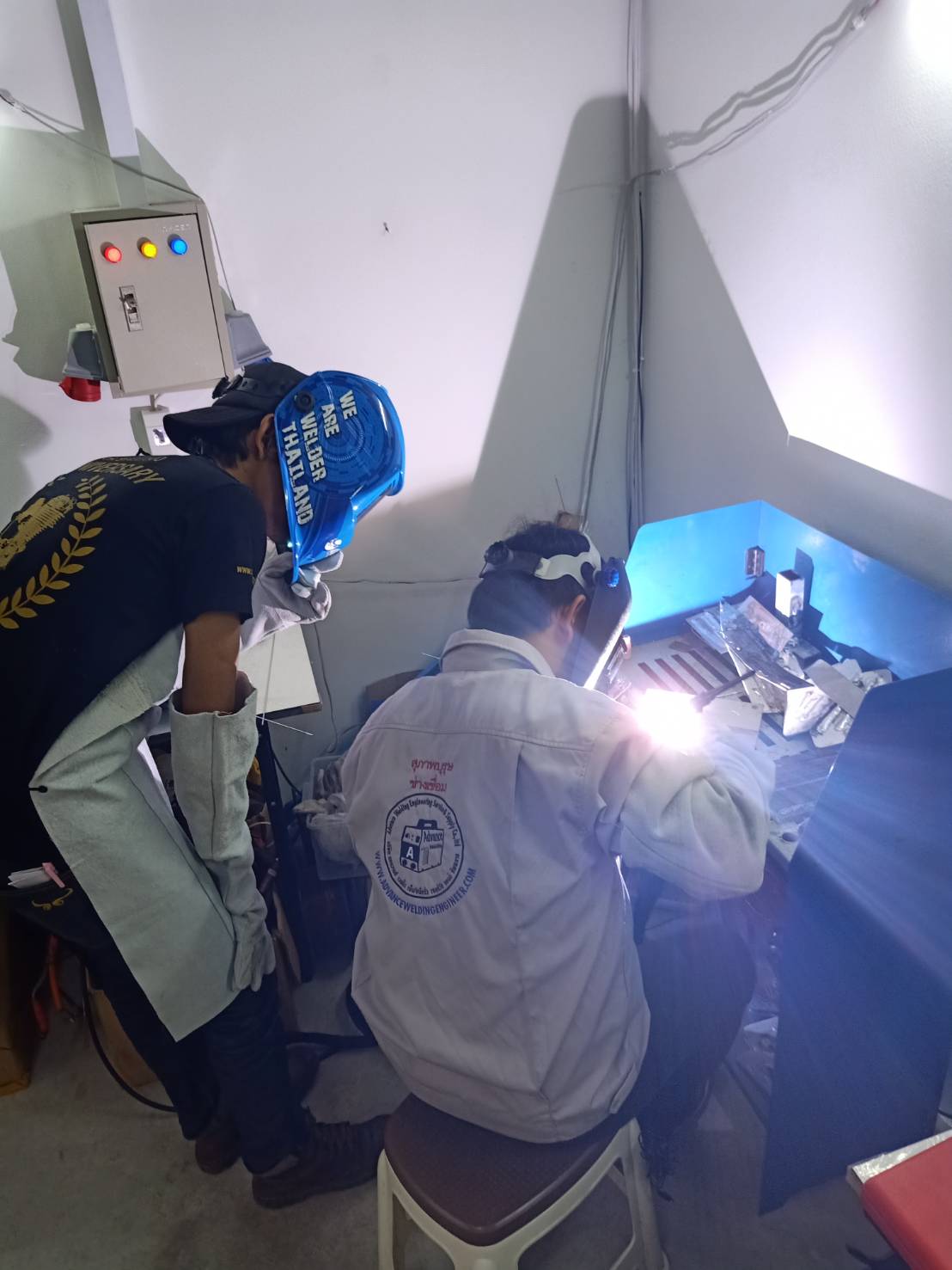 อบรมการเชื่อมอาร์กอนTIG(เบื้องต้น)