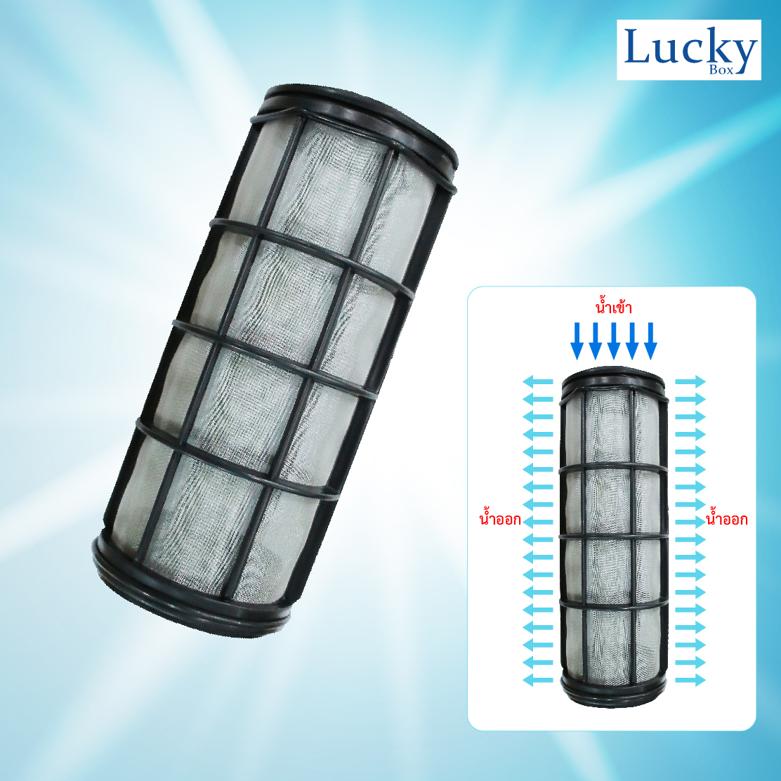 ไส้กรองน้ำเกษตร แบบตะแกรง ขนาด 2 นิ้ว