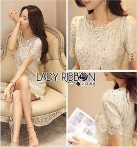 Lady Ribbon Abigail Sweet Lace Dress
