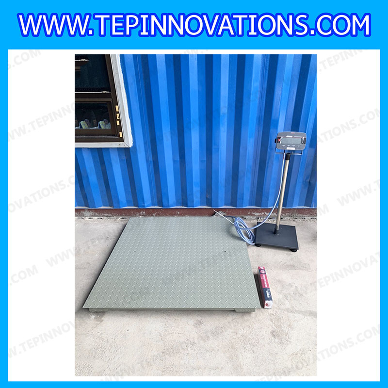 เครื่องชั่งตั้งพื้น 1000กิโลกรัม เครื่องชั่งดิจิตอล1000kg เครื่องชั่ง 1000 kg ตาชั่ง 1000kg ความละเอียด 100g ขนาดแท่นชั่ง 120x120 cm. เครื่องชั่งยี่ห้อ OHAUS รุ่น Defender 3000 (DT33P)