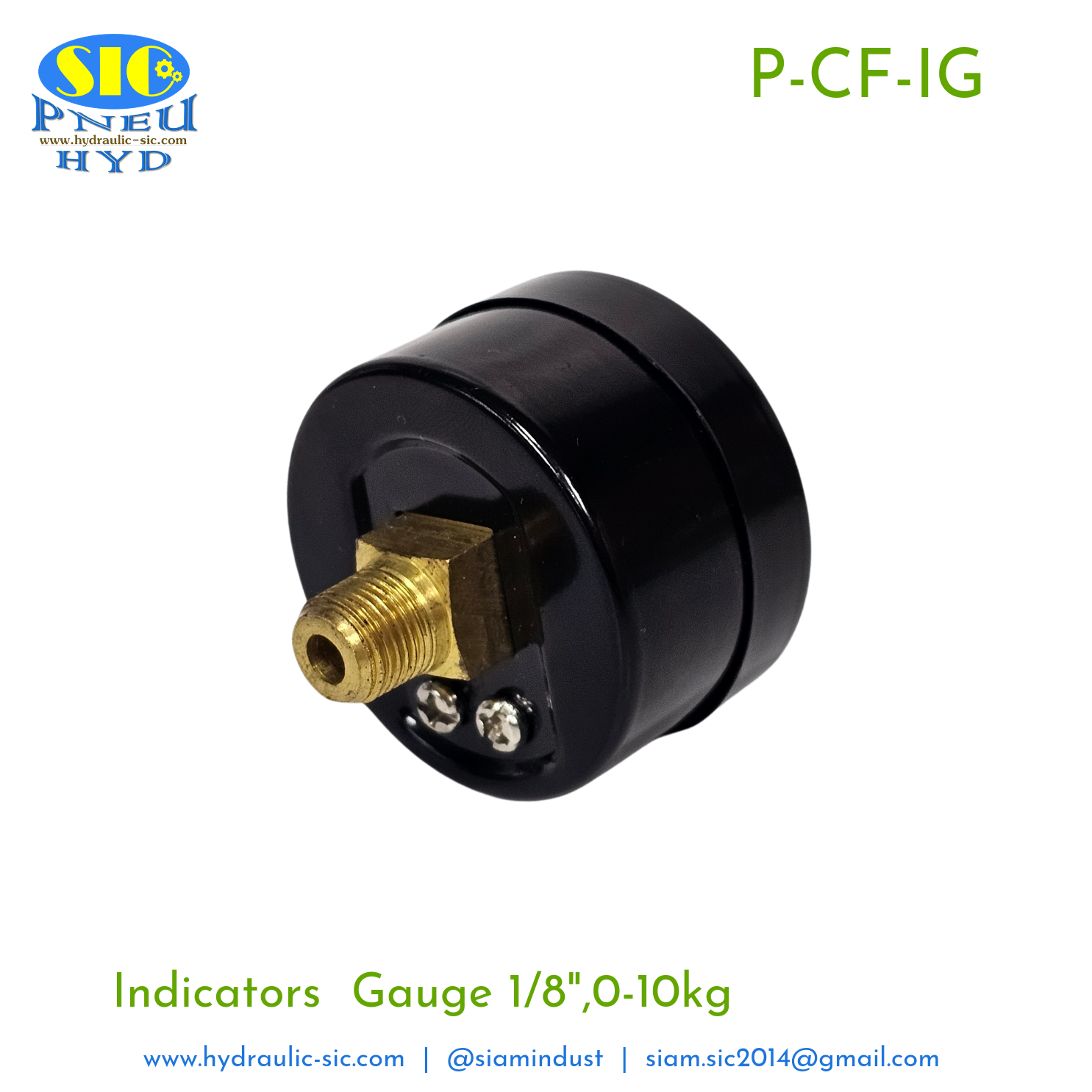 P-CF-06 : POKE Spin On Filter 3/4" ไส้กรองไฮดรอลิค 10 Micron กรองขากลับ กรองละเอียด กรองกระป๋อง