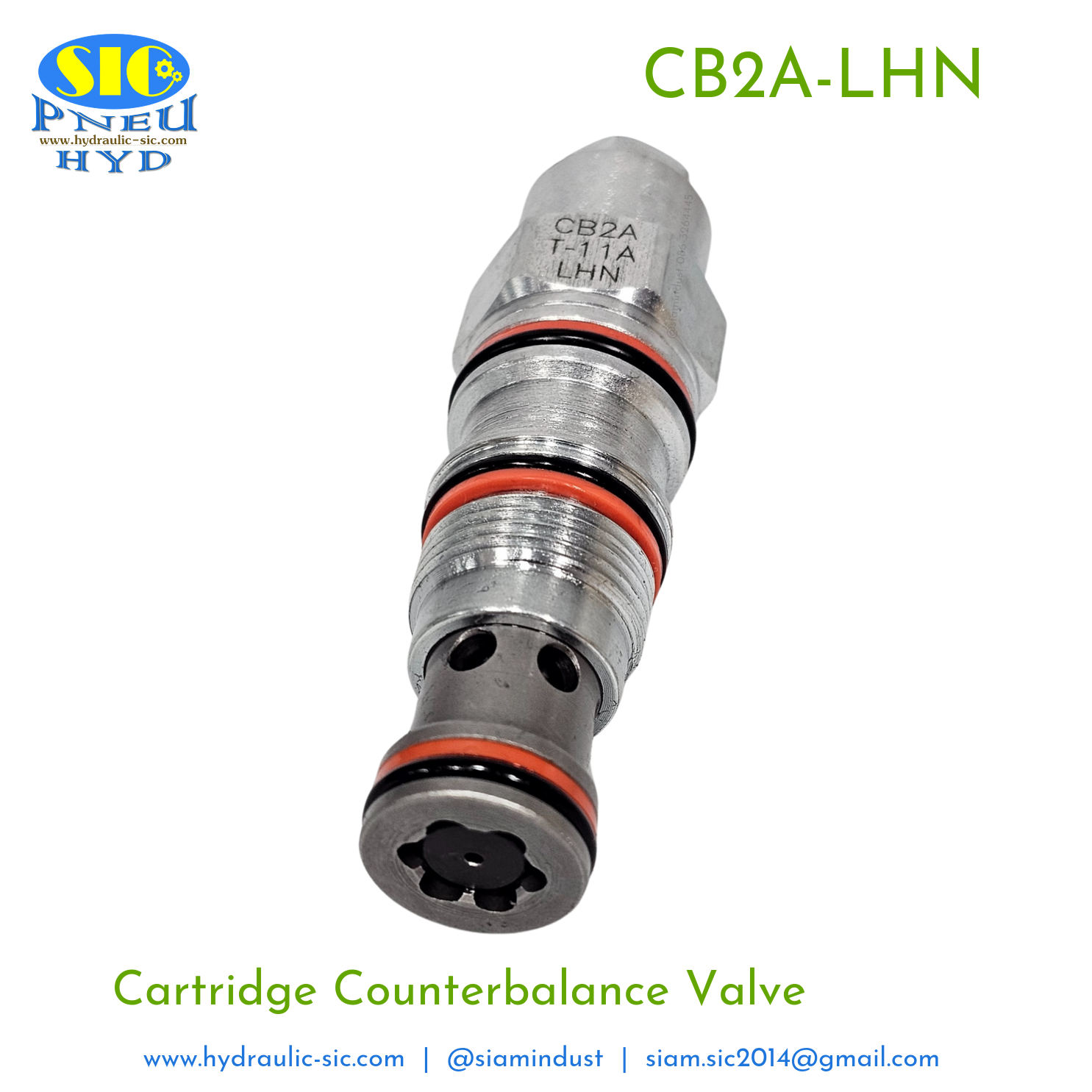 CB2A-T11A-LHN Cartridge Counterbalance Valve (สเปคเทียบ CBCA-LHN ของ SUN Hydraulic)