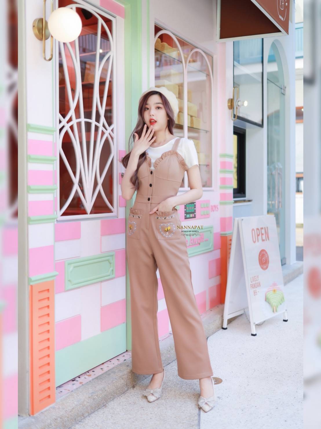 จั้มงานกระดุม+ซิป ทรงสวย