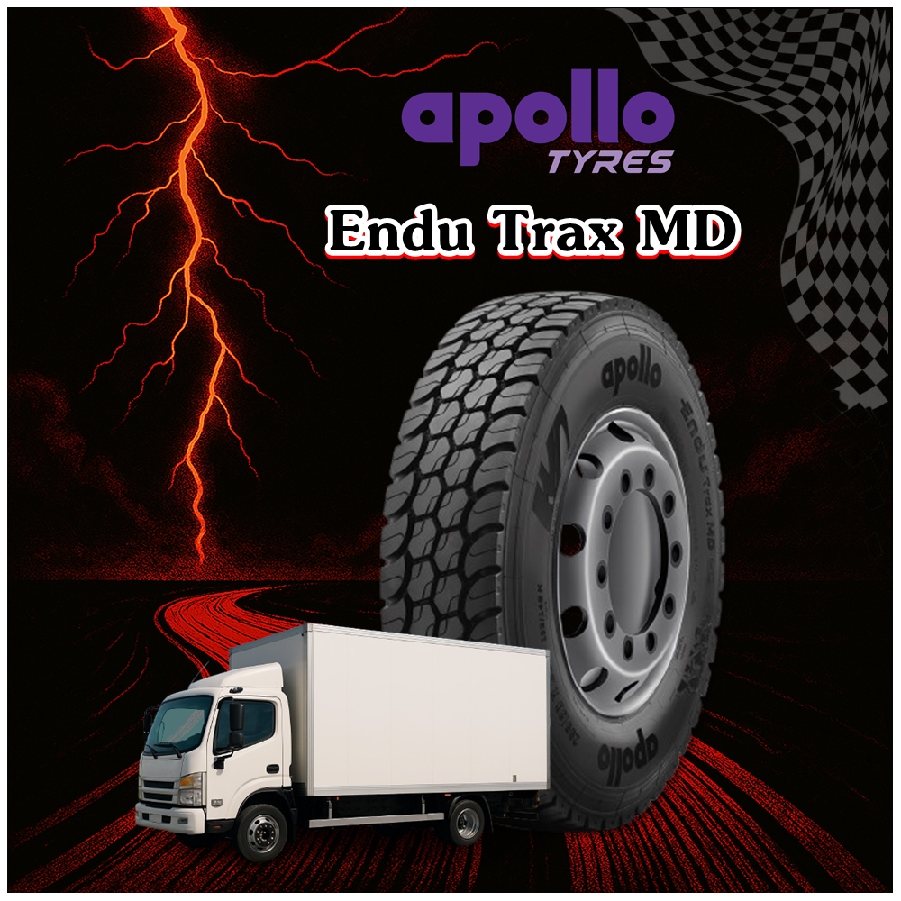 ยางรถบรรทุก เรเดียล ขนาด 295/80R22.5 16PR Endu Trax MD ยี่ห้อ APOLLO