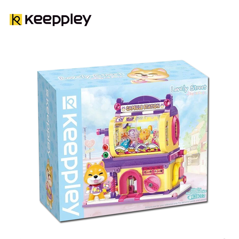 (สินค้าลิขสิทธิ์แท้) ชุดตัวต่อร้านกาชาปอง x Keeppley