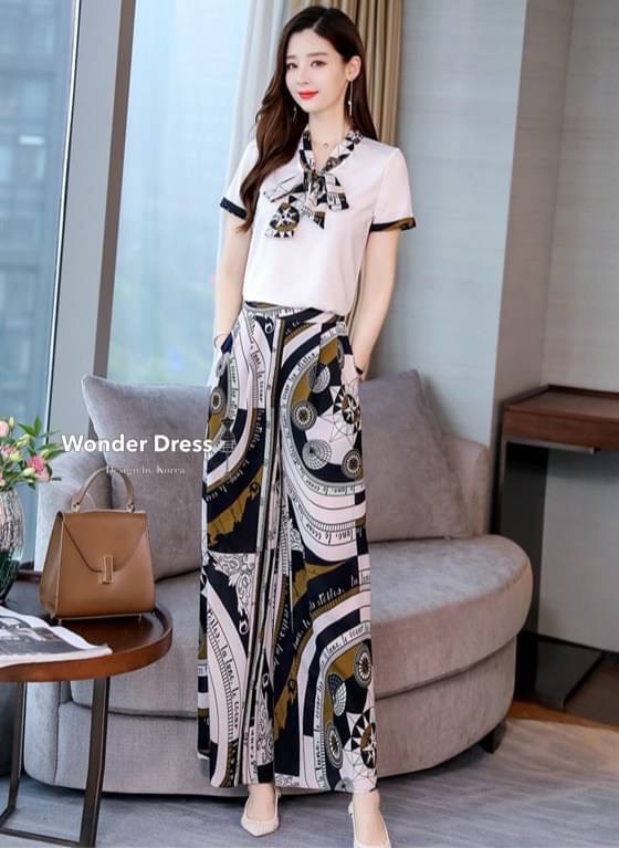 เซทเสื้อกับกางเกงงานสวย