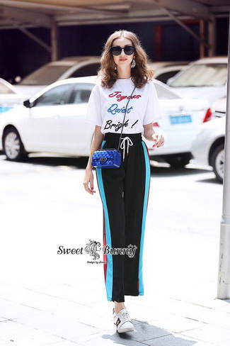 เซ็ทวอล์มเสื้อยืดเนื้อดีผ้านุ่ม ทรงคอกลมแขนสั้น