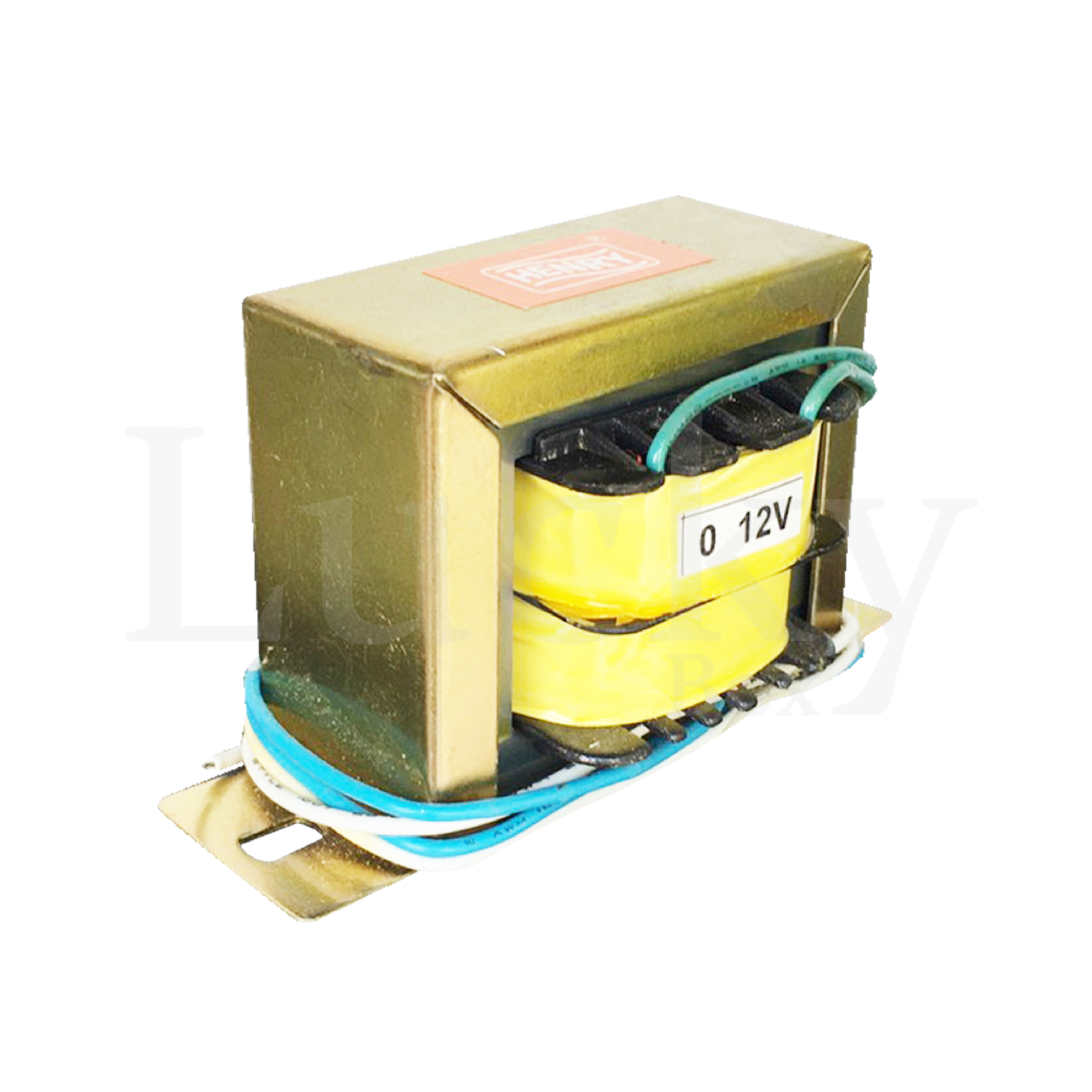 Transformer หม้อแปลงไฟฟ้า หม้อแปลงสายสั้น 1000 mA จ่ายไฟ AC 12 V