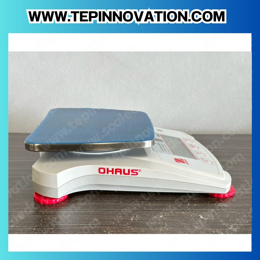 เครื่องชั่งดิจิตอล ทศนิยม 2 ตำแหน่ง พิกัด 2200g x0.01g เครื่องชั่งละเอียดสูง 2200g เครื่องชั่งน้ำหนัก 2200g ตาชั่ง 2200 กรัม พิกัดน้ำหนัก 2200 g ความละเอียด 0.01 g ยี่ห้อ OHAUS รุ่น SPX2202 (เครื่องชั่งตรวจรับรองจากสำนักงานกลางชั่งตวงวัด)