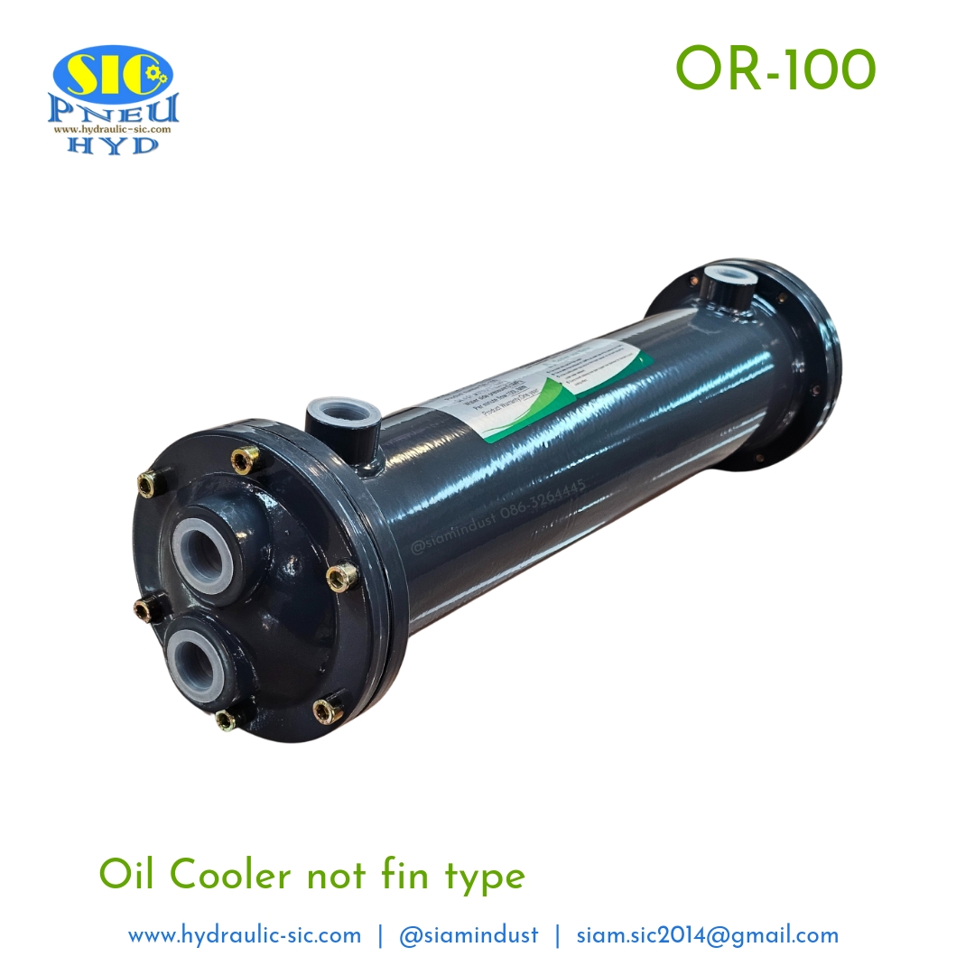 OR-100 : KY-OR-100 Oil Cooler 100 LPM No Fin Type