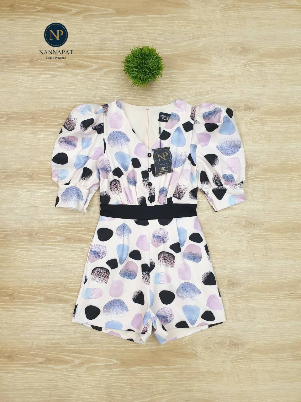 เพลสูทซิปหลังแขนตุ๊กตา