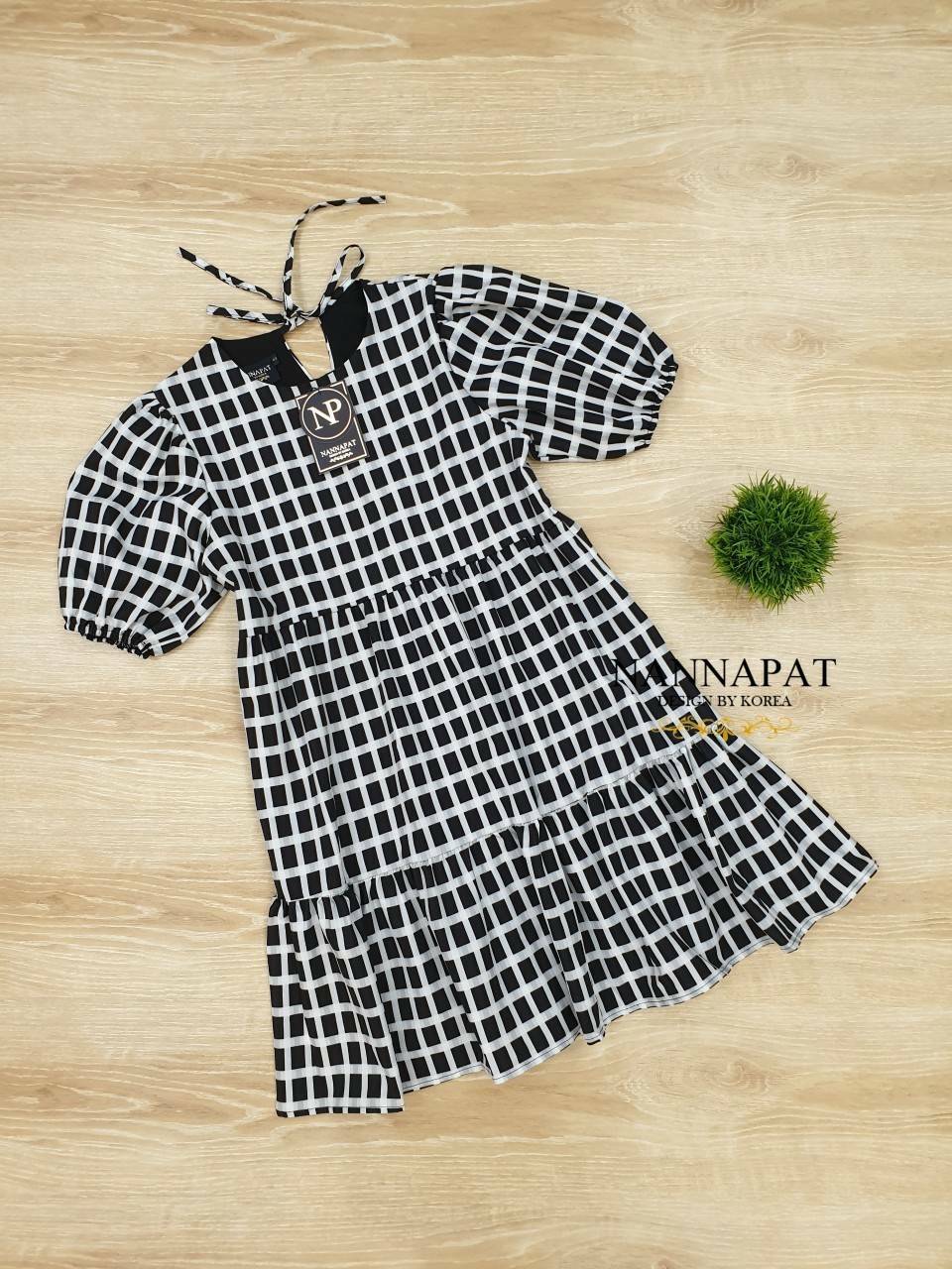 เดรสลายซิปหลัง