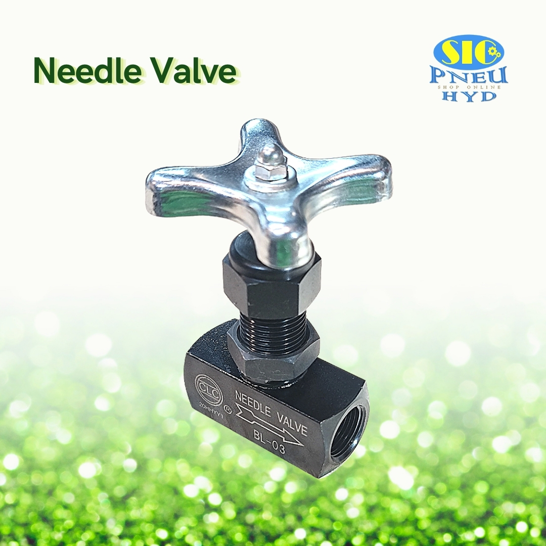 ก๊อกเกจ วาล์วเปิด-ปิด เพรสเชอร์เกจ BL-02 , BL-02L , BL-03 , BL-03L , BL-04 Needle Valve 1/4",3/8" PT