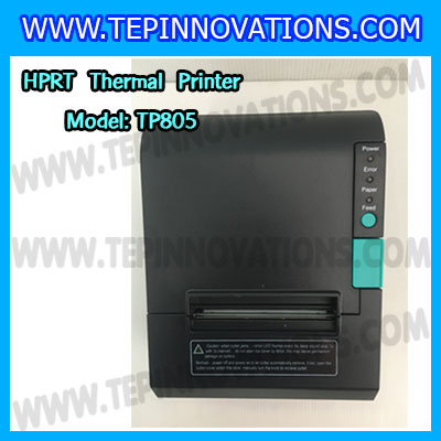 เครื่องพิมพ์ใบเสร็จ HPRT รุ่น TP805 เครื่องพิมพ์ใบเสร็จ เครื่องพิมพ์กระดาษความร้อน80มม. เครื่องพิมพ์สลิป80mm. เครื่องพิมพ์ใบเสร็จอย่างย่อ80MM thermal Printer ตัดกระดาษอัตโนมัติ เครื่องพิมพ์ใบเสร็จ ยี่ห้อ HPRT รุ่น TP805