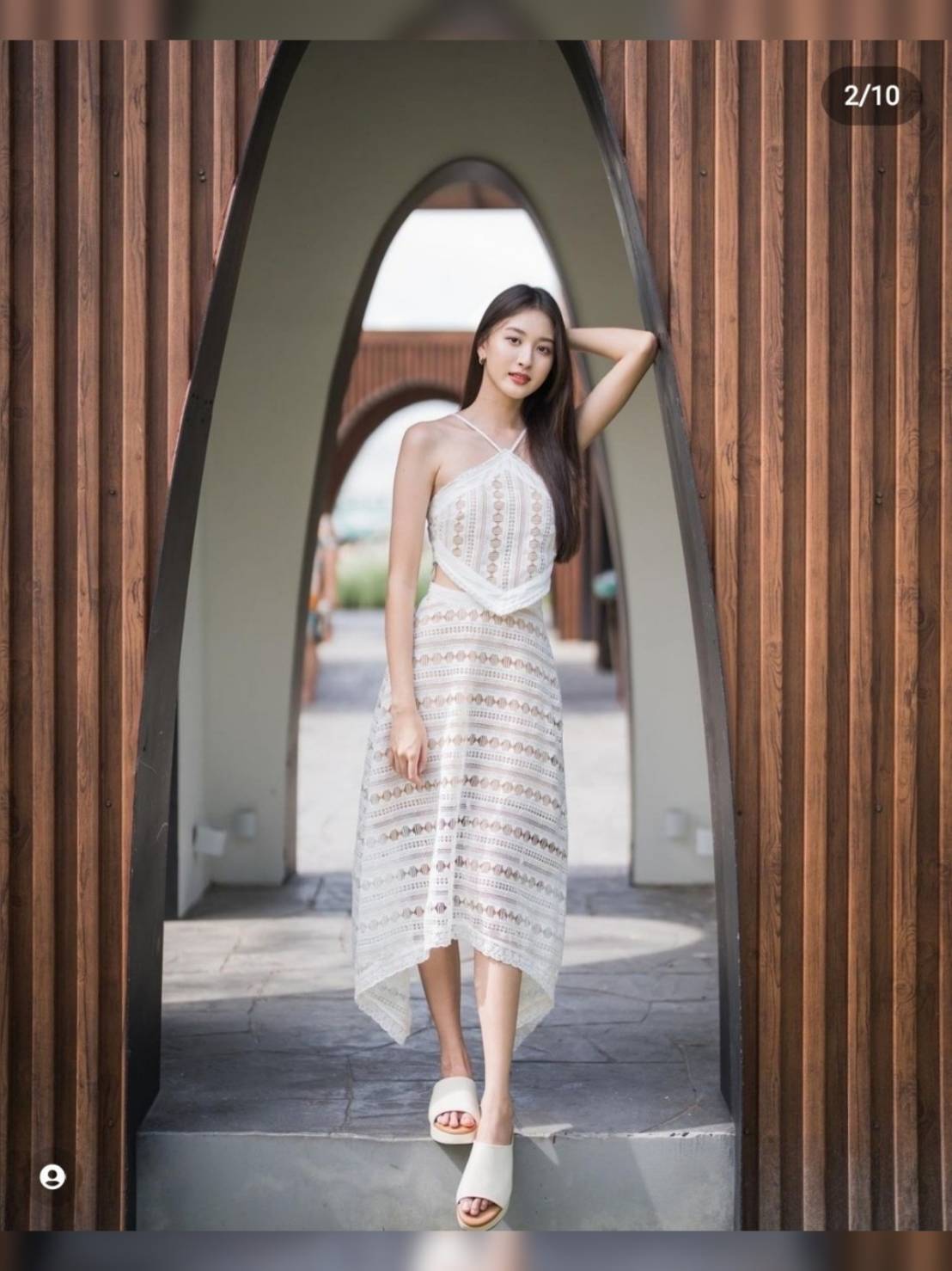 เสื้อซิปข้างหระโปงทรงสวย