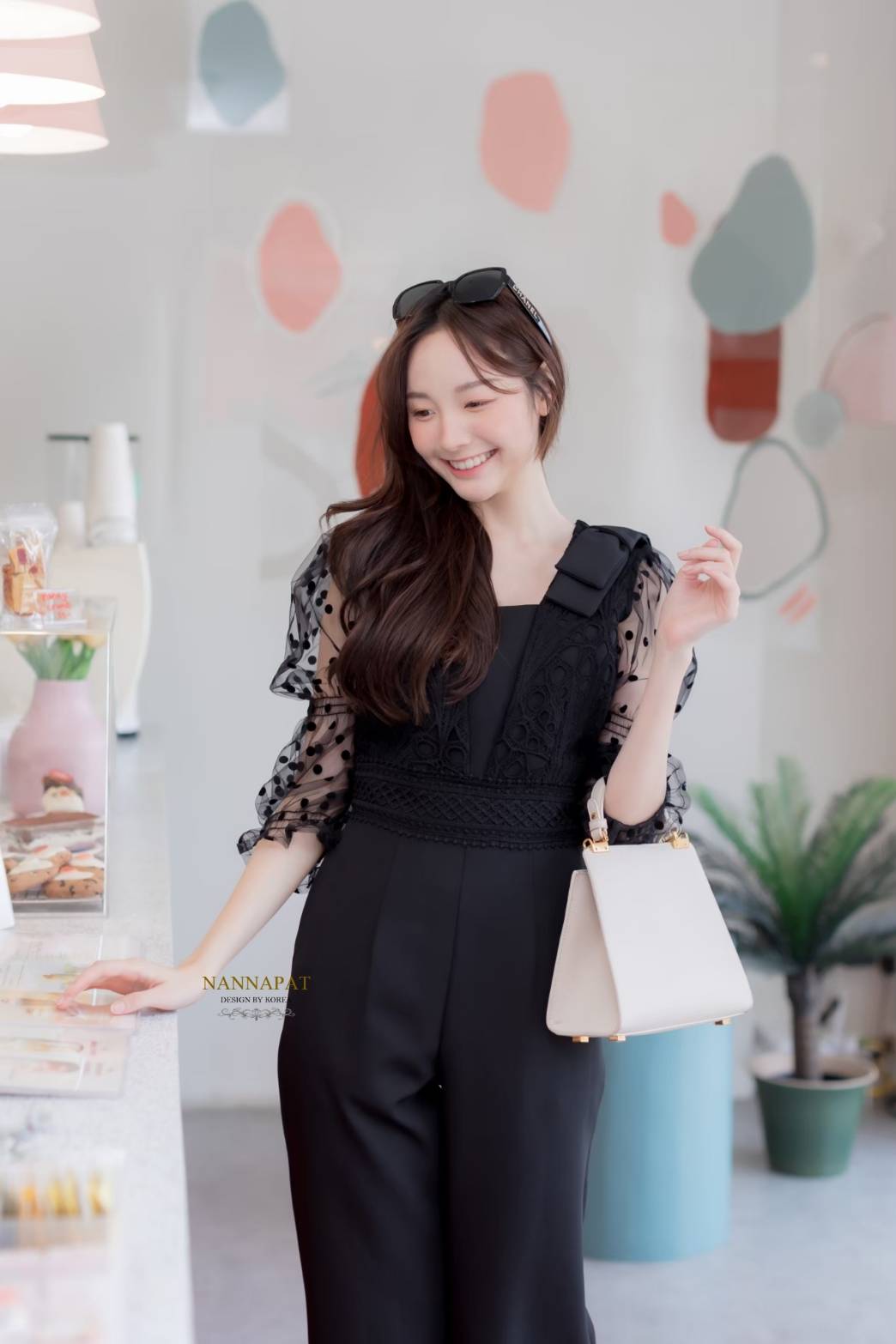 จั้มงานซิปหลัง มีฟองน้ำอก