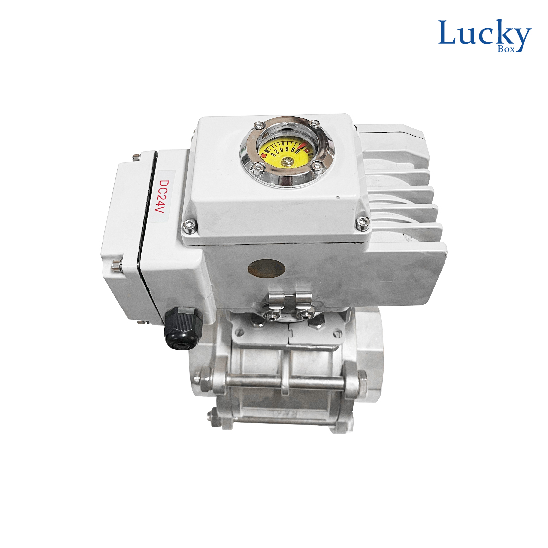 Motor Valve มอเตอร์วาล์วไฟฟ้า 3 ชั้น DC24V ขนาด 3 นิ้ว DN-80