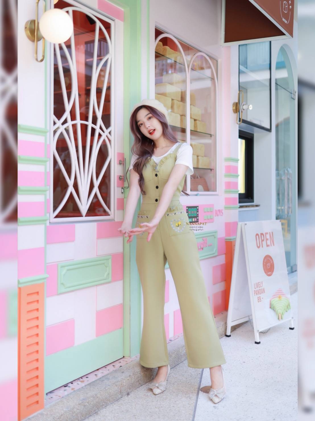 จั้มงานกระดุม+ซิป ทรงสวย