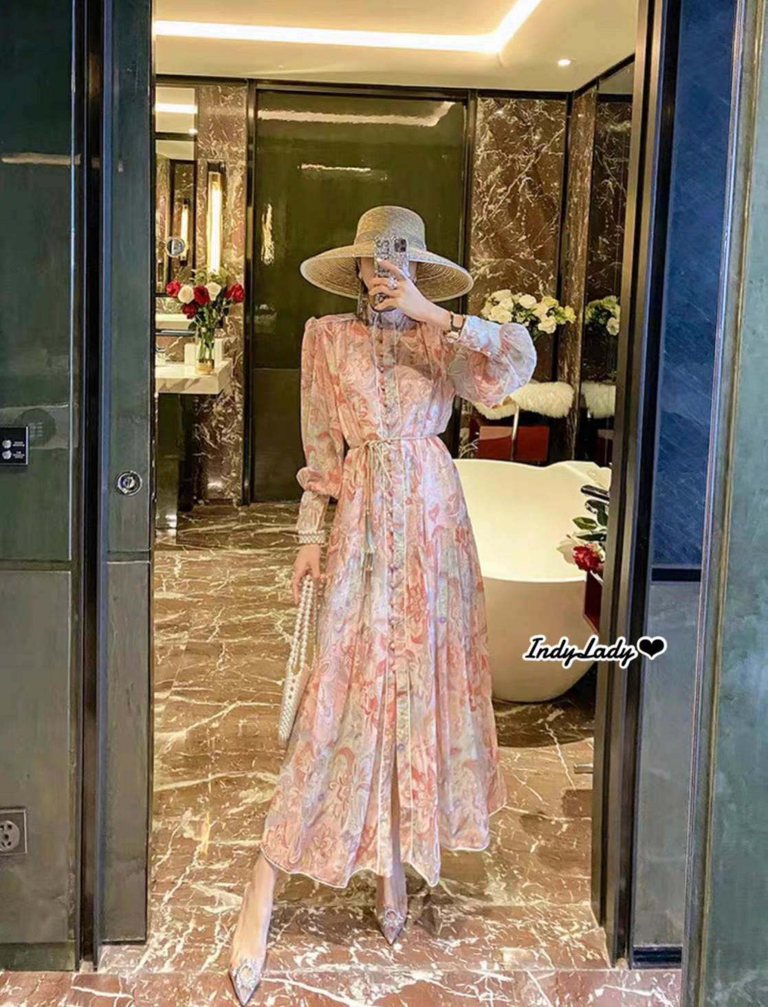Zimmermann กระดุมหน้ายาว