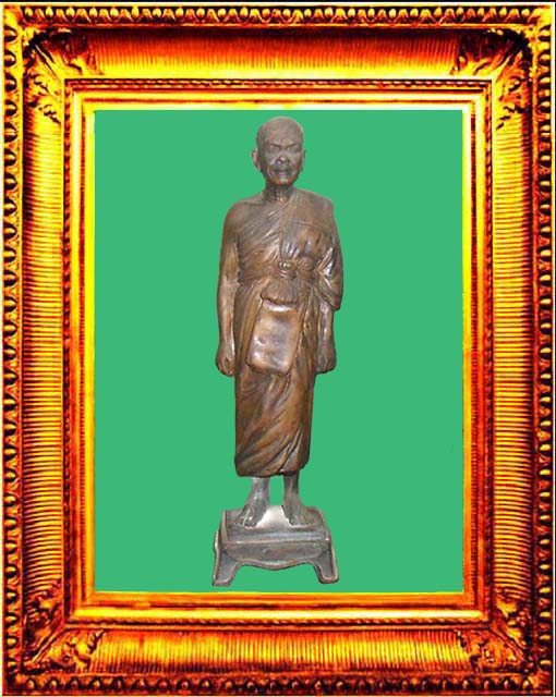 รูปหล่อบูชาหลวงพ่อสดยืนวัดปากน้ำ