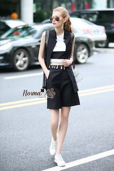 Lady Ribbon Online เสื้อผ้าออนไลน์ขายส่ง Normal Ally เสื้อผ้า NA07180816 🎉Normal Ally Present elegance Blazer top model set🎉