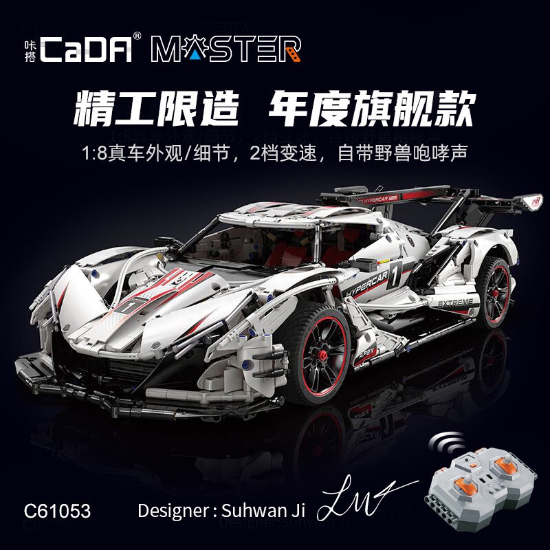 Super Cars Series 1:8 : CADA MASTER ( + Remote )