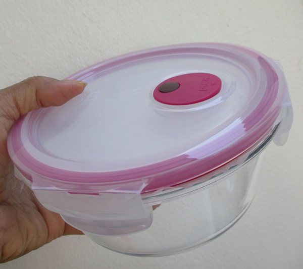 locknlock glass bowl microwave able 4.5 inch 11.5 cm dia แก้วทนความร้อนสูง เข้าไมโครเวฟได้ borosilicate glass