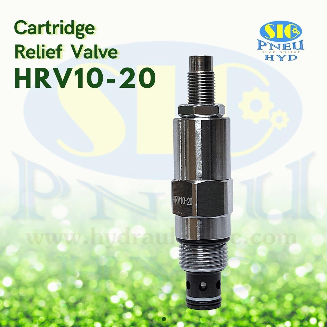 HRV10-20 Cartridge Relief Valve เทียบ HYDRAFORCE