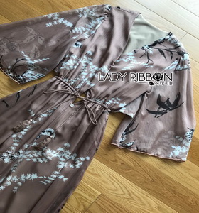 Chiffon Lady Ribbon Jumpsuit จั้มสูทผ้าชีฟอง