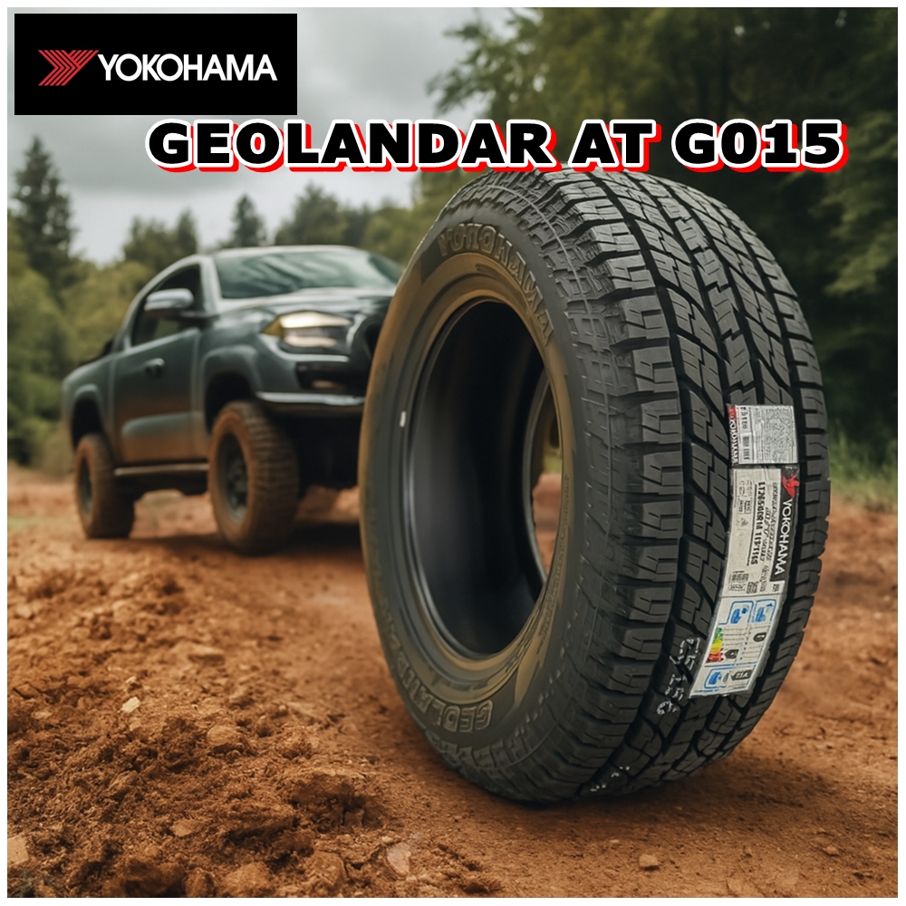 ยางรถยนต์ ขนาด 245/70R16 รุ่น GEOLANDAR AT G015 ยี่ห้อ YOKOHAMA