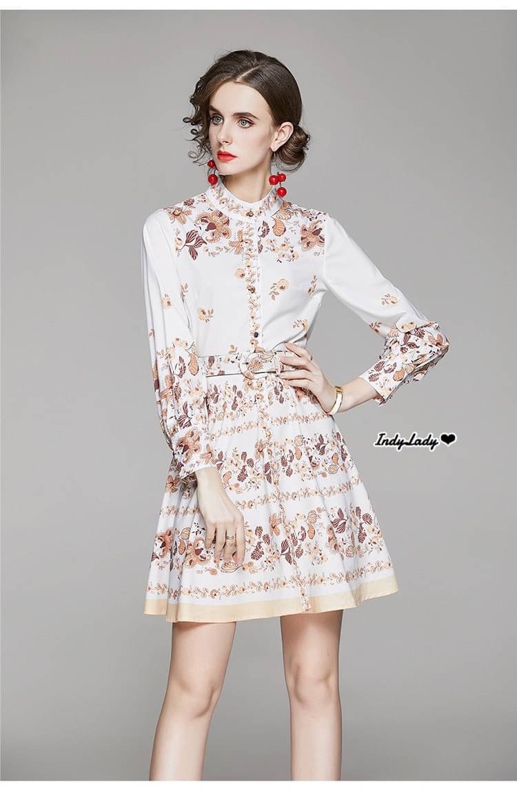 Dress สั้น งานแขนยาว งานสวย