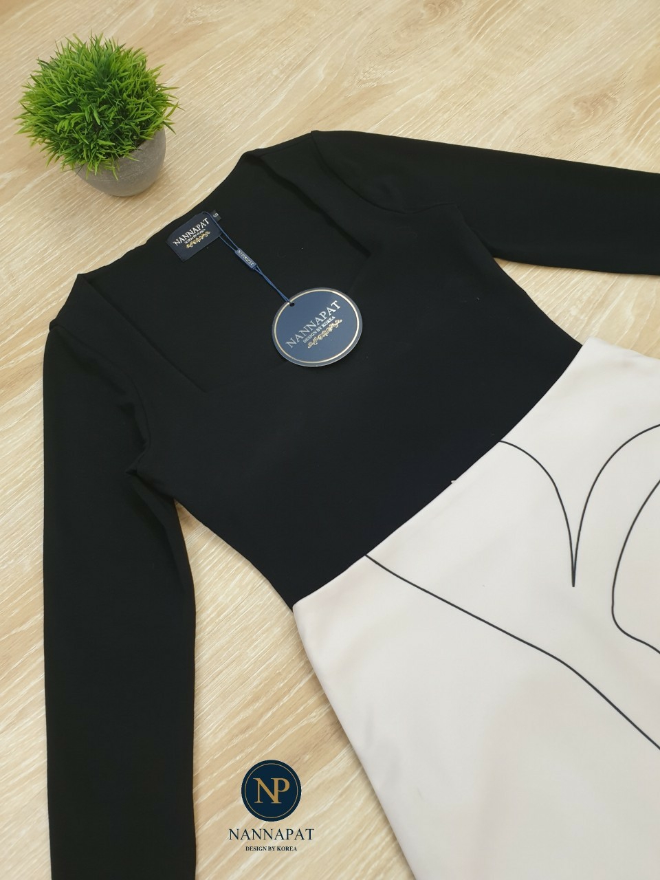 ๆ เสื้อแขนยาวผ้ายืดหนานิ่มใส่สบาย