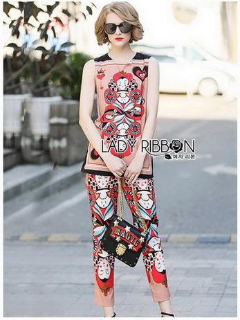 Lady Anna Queen of Heart Printed