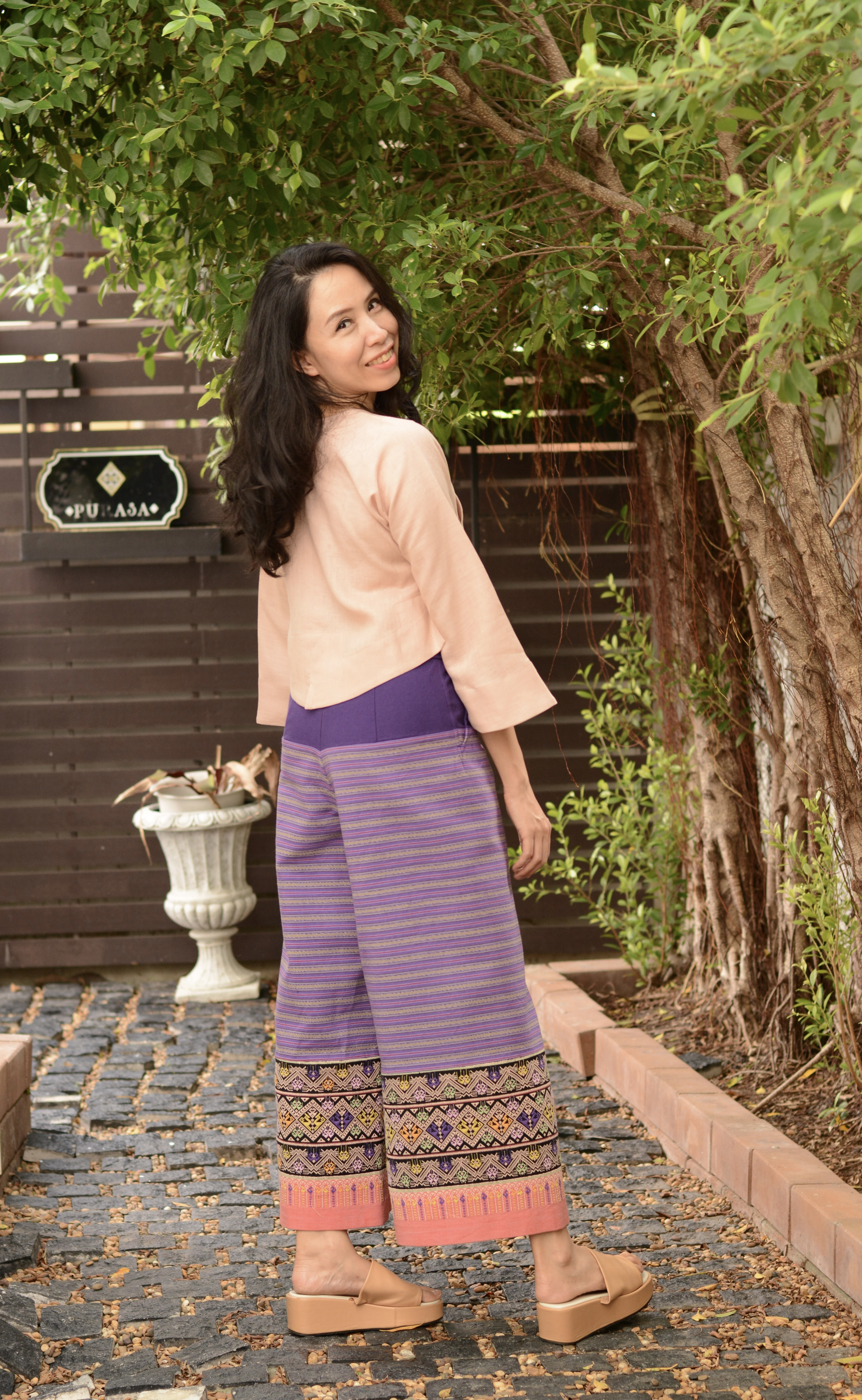 กางเกงป้าย