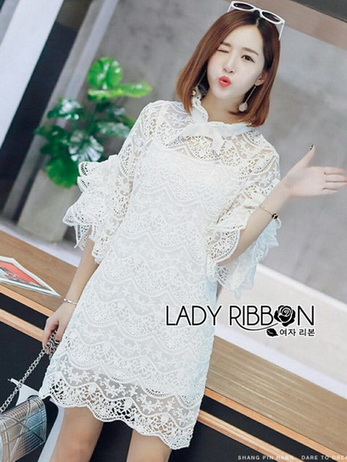 Lady Ann Boleyn Modern Vintage Lace Dress