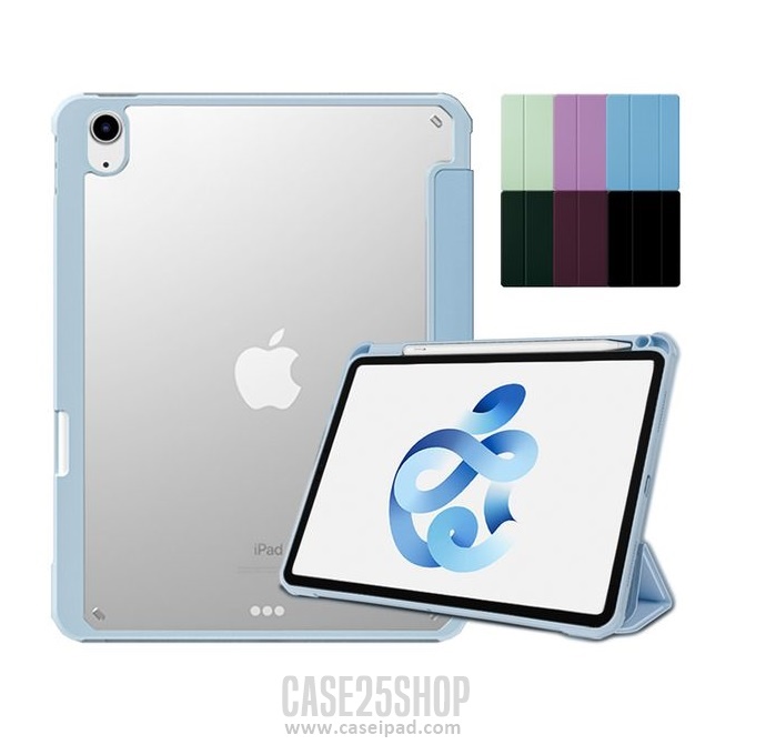 Smart Case Shockprrof หลังใส (มีที่เก็บปากกา) - เคส iPad Pro 11" (2018/2020)