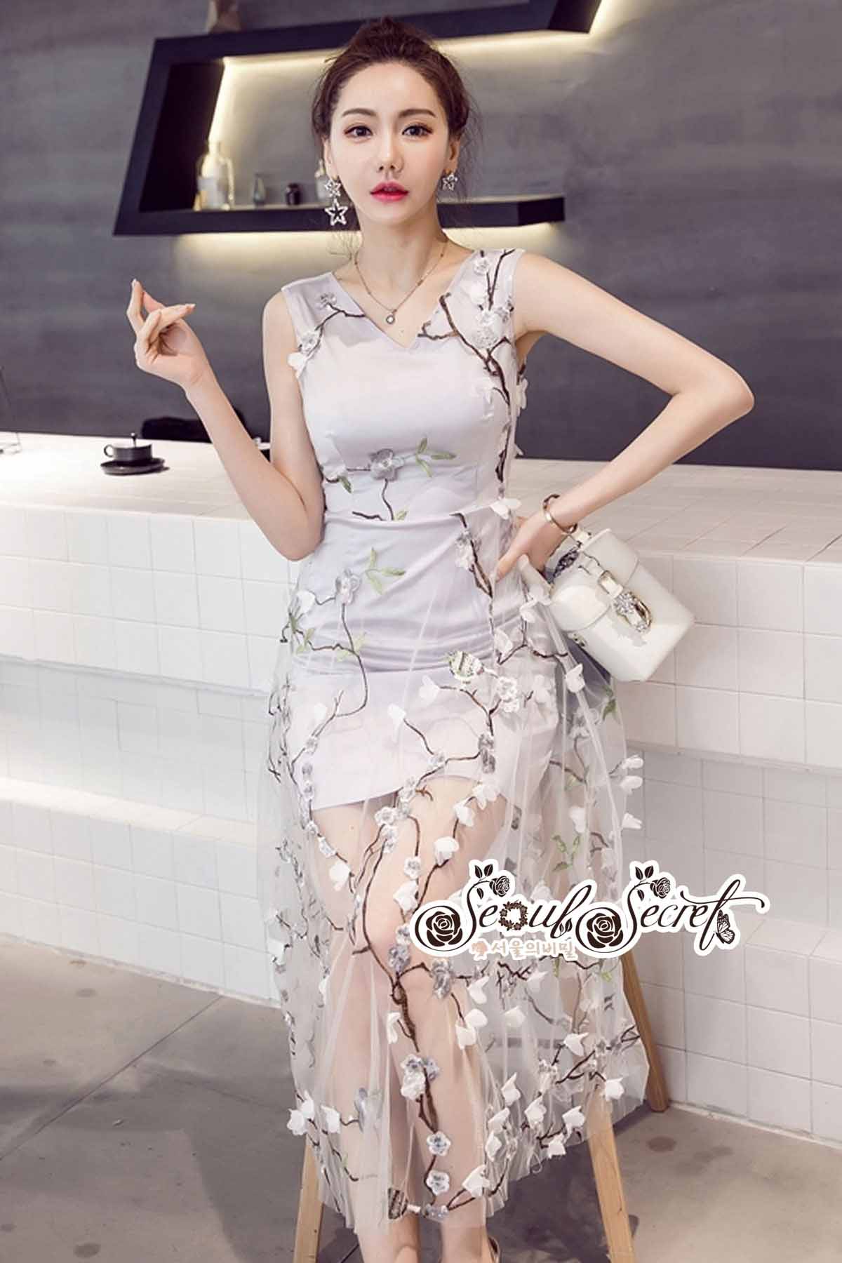 แม็กซี่เดรสสวยหรู ลุคสาวแฟชั่นนิสตร้า