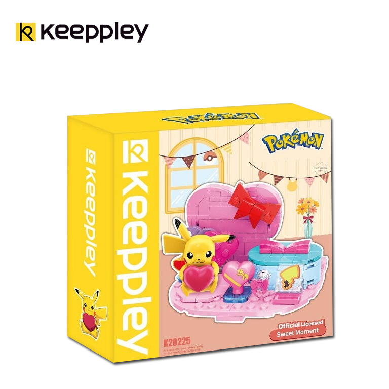 (สินค้าลิขสิทธิ์แท้) ชุดตัวต่อการ์ตูน Pokemon x Keeppley
